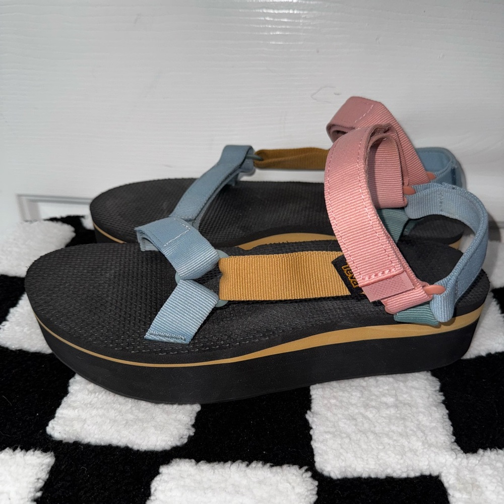 Teva Midform Universal Platform Sandals, Women's Size 10 - Picture 3 of 7